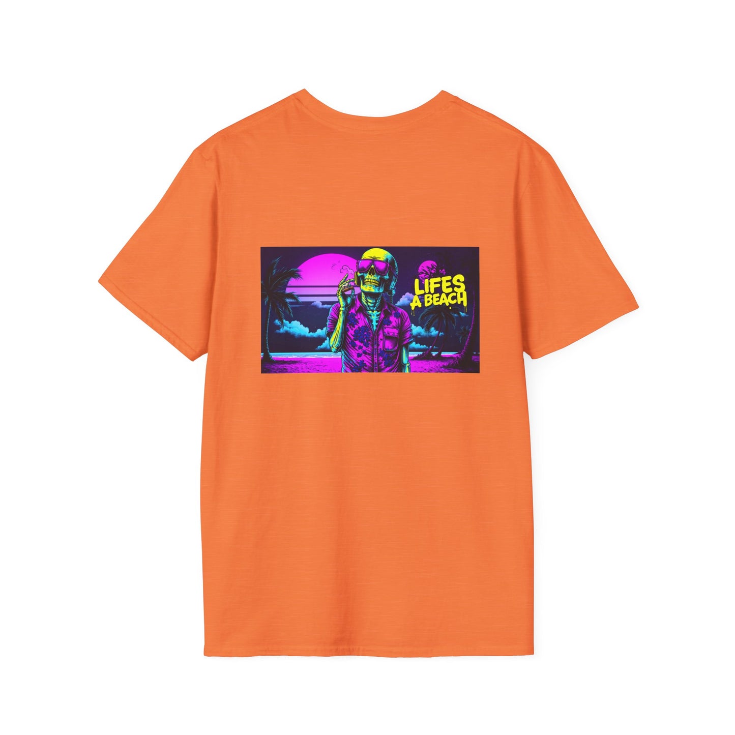 Vibrant Lifes A Beach Graphic Tee, Unisex T-Shirt, Casual Summer Style, Gift for Beach Lovers, Vacation Wardrobe, Graphic Tee, Tactical Tee